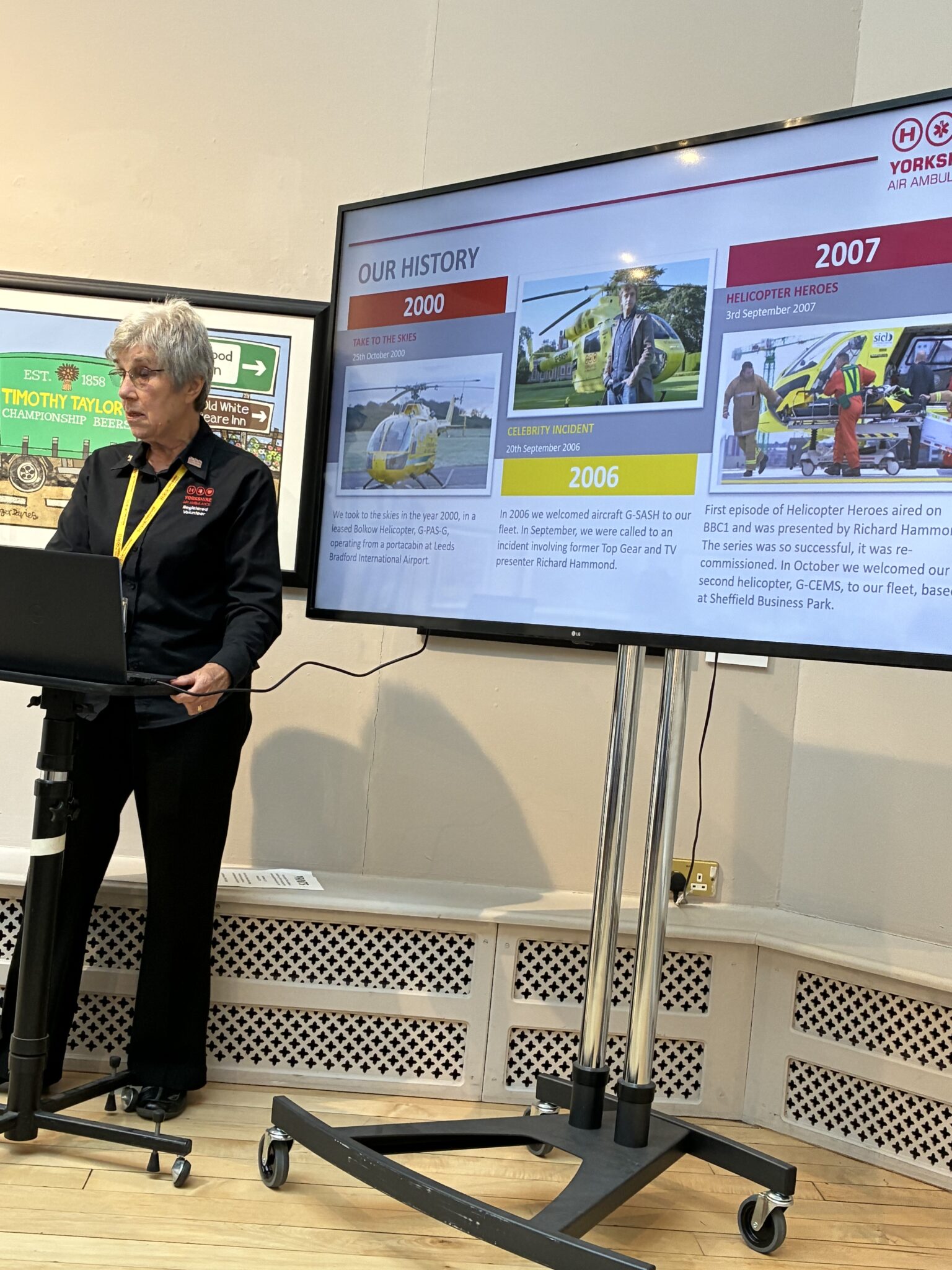 Pat Lee - Yorkshire Air Ambulance